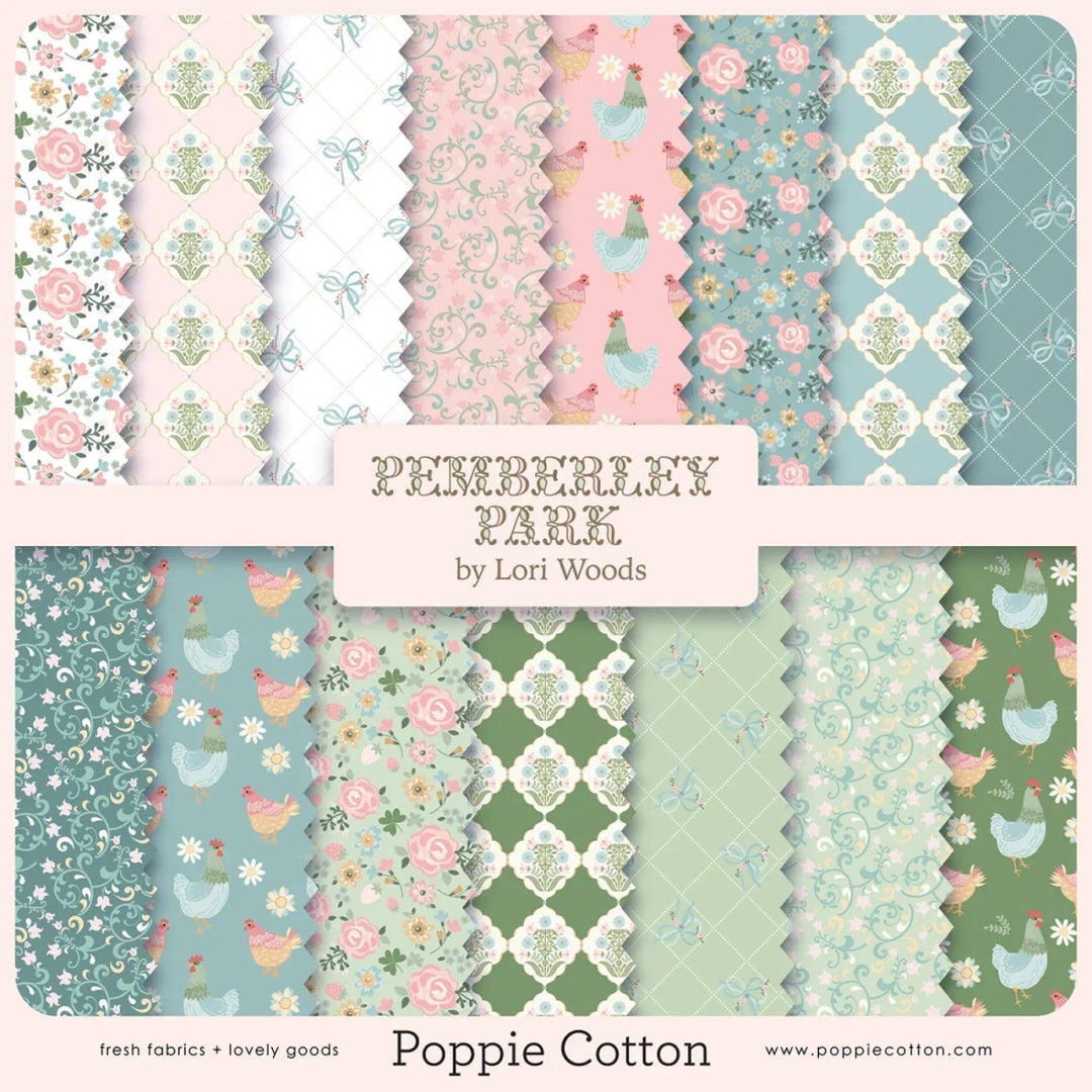 Pemberley Park Designed by Lori Woods - Maple Leaf Quilting Company Ltd.