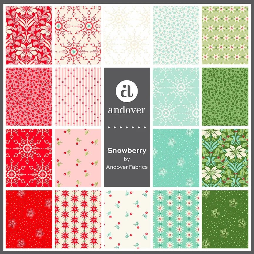 Snowberry by Andover Fabrics Collection - Maple Leaf Quilting Company Ltd.