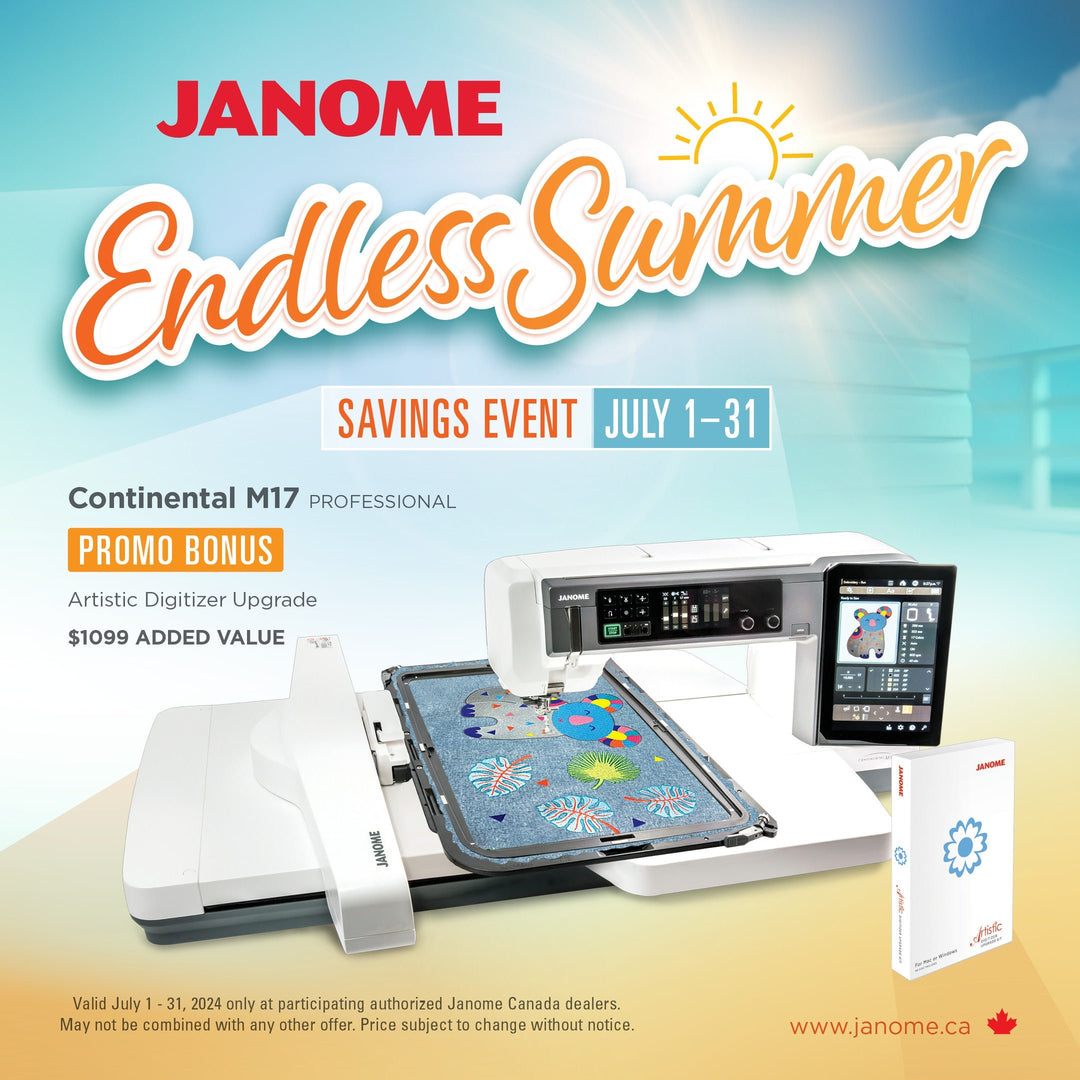 Janome Endless Summer Sale - Maple Leaf Quilting Company Ltd. 