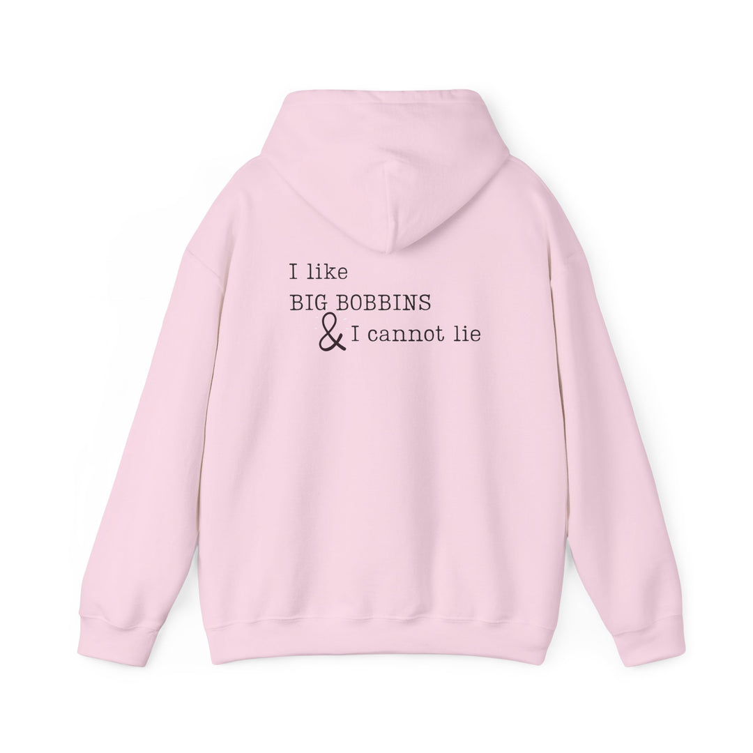 'I Like Big Bobbins Hoodie' - Funny Sewing Sweatshirt for Crafters