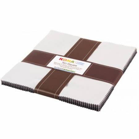 10in Squares Kona Cotton - Gray Area (42pcs/bundle) - Maple Leaf Quilting Company Ltd.