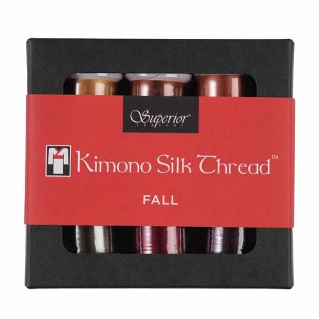 Superior Kimono Silk Thread Set Fall Collection 6 Spools