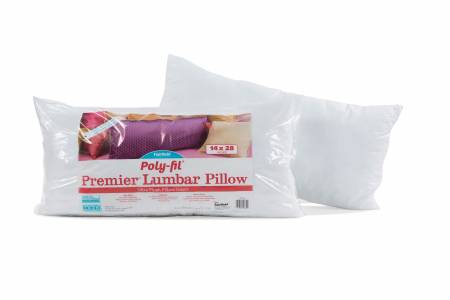 14in x 28in - Poly - Fil Premier Lumbar Accent Pillow Insert - Maple Leaf Quilting Company Ltd.