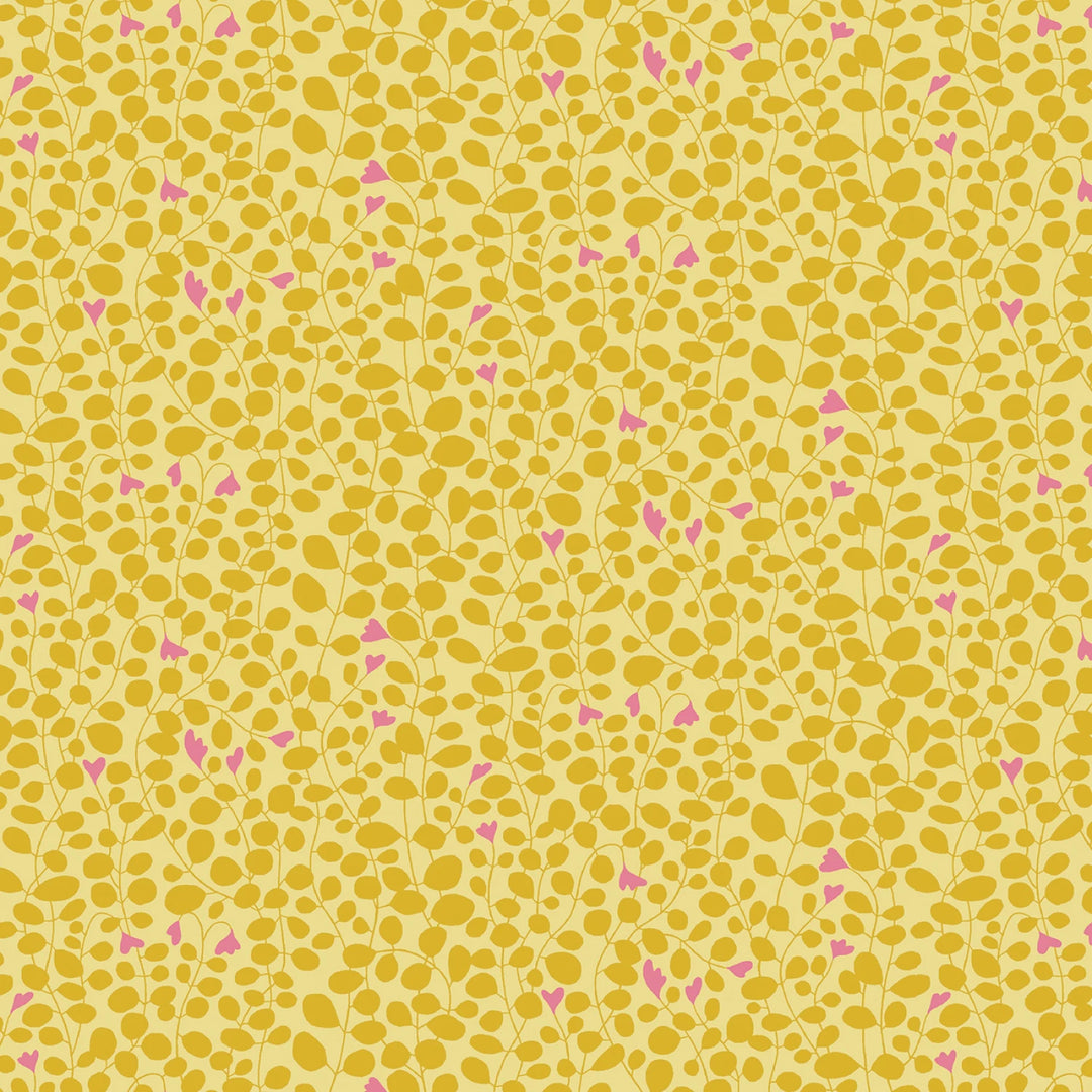 Blooming Color 2 Yellow Fat Quarter Bundle | Fat Quarter Package 5pcs (FQBC2BX-Yel)