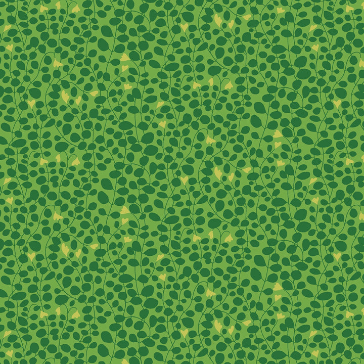 Blooming Color 2 Green Fat Quarter Bundle | Fat Quarter Package 6pcs (FQBC2BX-GRE)