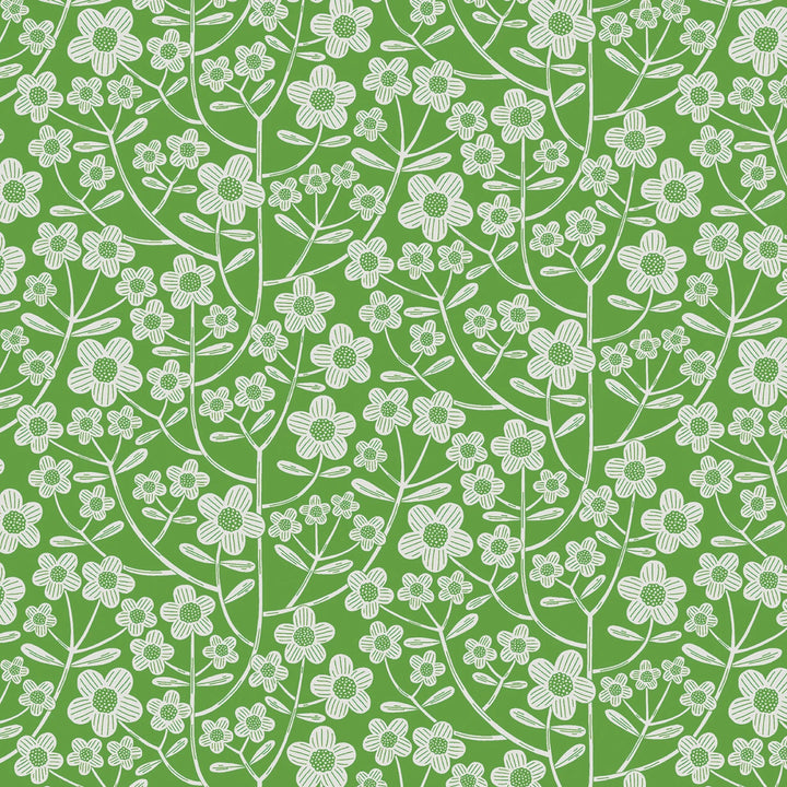 Blooming Color 2 Green Fat Quarter Bundle | Fat Quarter Package 6pcs (FQBC2BX-GRE)