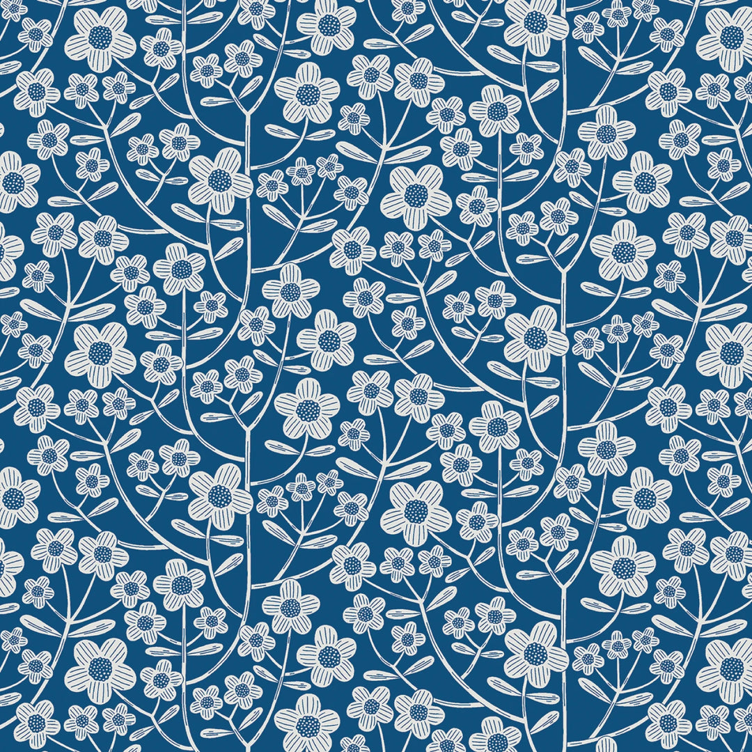 Brynn Blue 108” Cotton (16450WB-55) - Sold in UNITS of 1/4 metre