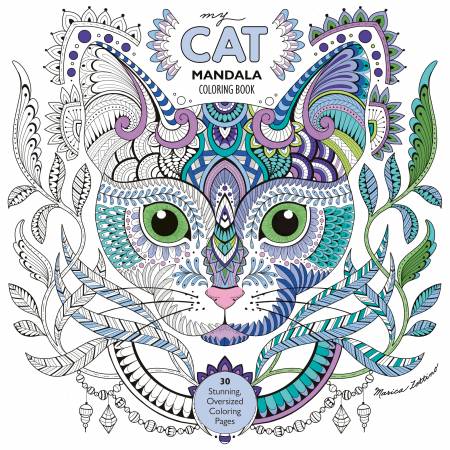 "My Cat Mandala" Colouring Book