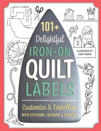 101 Delightful Iron-on Quilt Labels (20515)