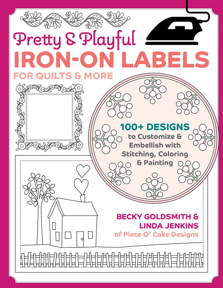 Pretty & Playful Iron-on Labels for Quilts & More (20530)