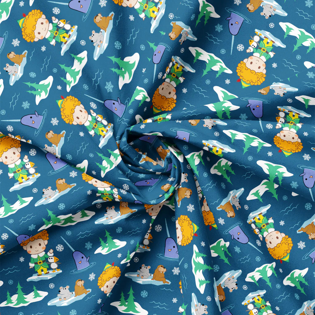 Elf - North Pole Friends 44" Wide Cotton (23130134-02) 🇨🇦