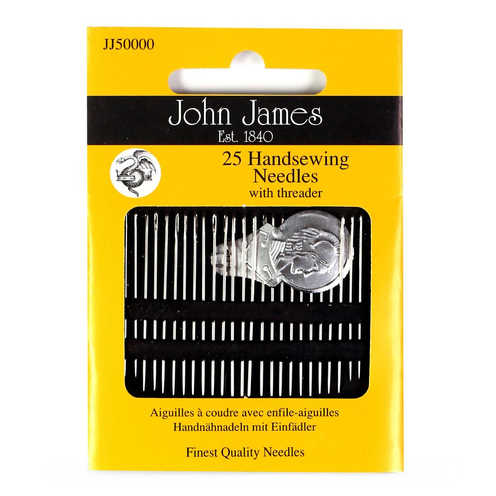 25 Sewing Needles and Threader - Maple Leaf Quilting Company Ltd.