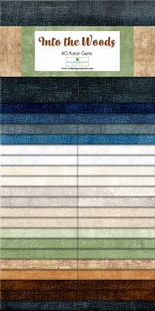 2.5in Strips - Into the Woods (40pc/bundle) - Maple Leaf Quilting Company Ltd.