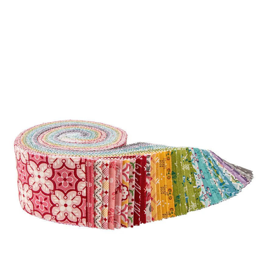 2.5in Strips - Lori Holt Piece & Plenty (40pc/bundle) - Maple Leaf Quilting Company Ltd.