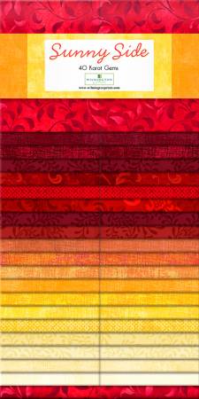 2.5in Strips - Sunny Side (42pc/bundle) - Maple Leaf Quilting Company Ltd.