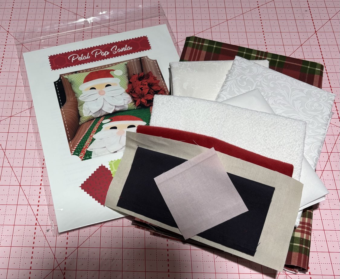 Petal Pop Santa Pillow Kit