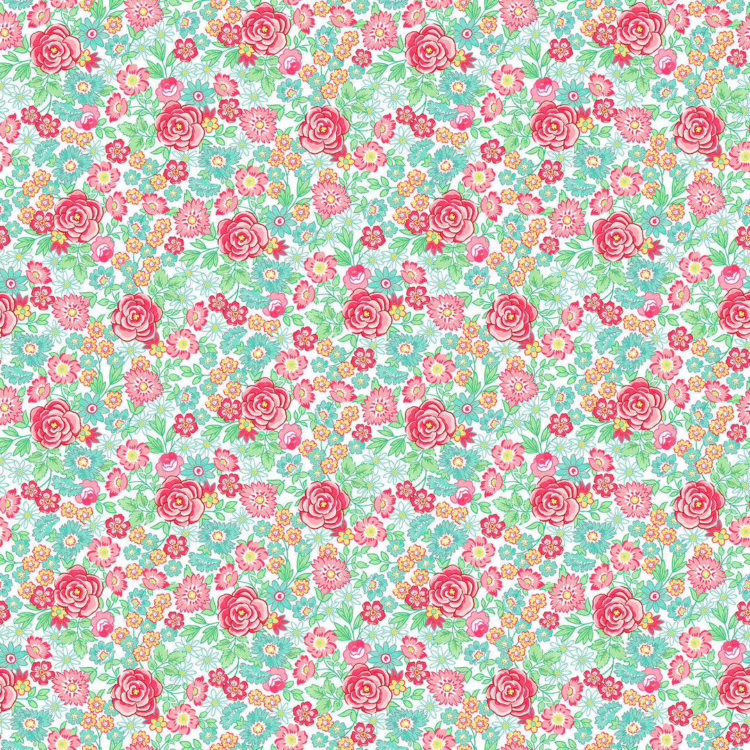 Quilting in Bloom Collection | 5in Squares - 42pcs (CQUILTING42-10)