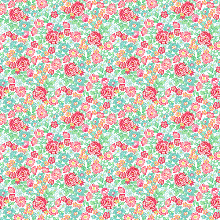 Quilting in Bloom Collection | 5in Squares - 42pcs (CQUILTING42-10)