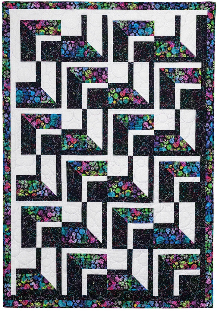 3 Yard Quilts Go Bold By Fran Morgan (FC032440) - Maple Leaf Quilting Company Ltd.