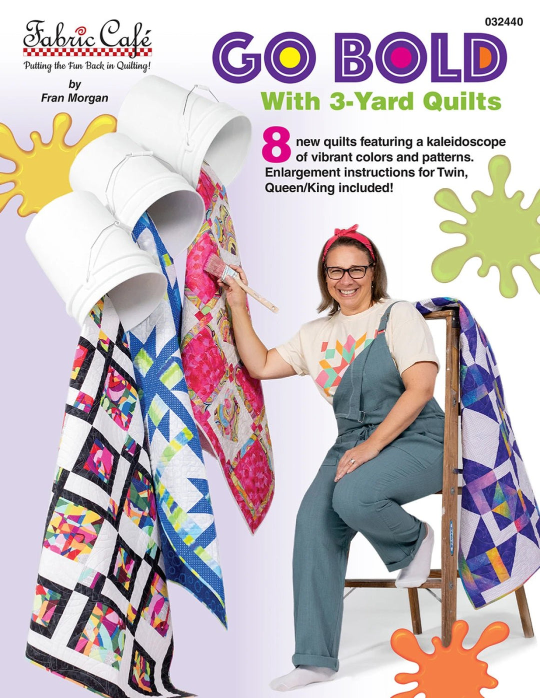 3 Yard Quilts Go Bold By Fran Morgan (FC032440) - Maple Leaf Quilting Company Ltd.