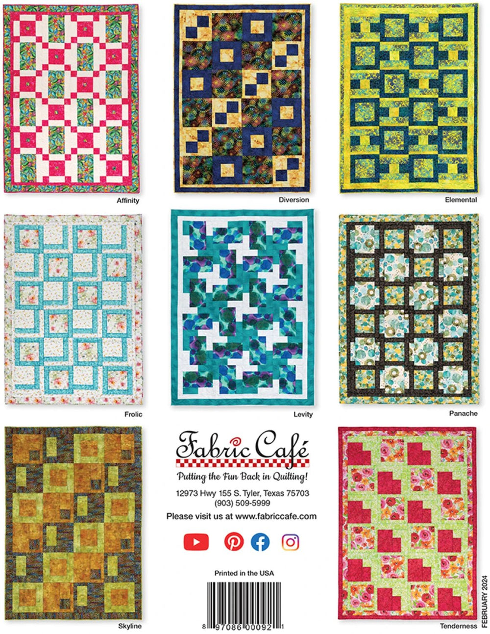 3 Yard Quilts - Make It Easy by Donna Robertson (FC032441) - Maple Leaf Quilting Company Ltd.