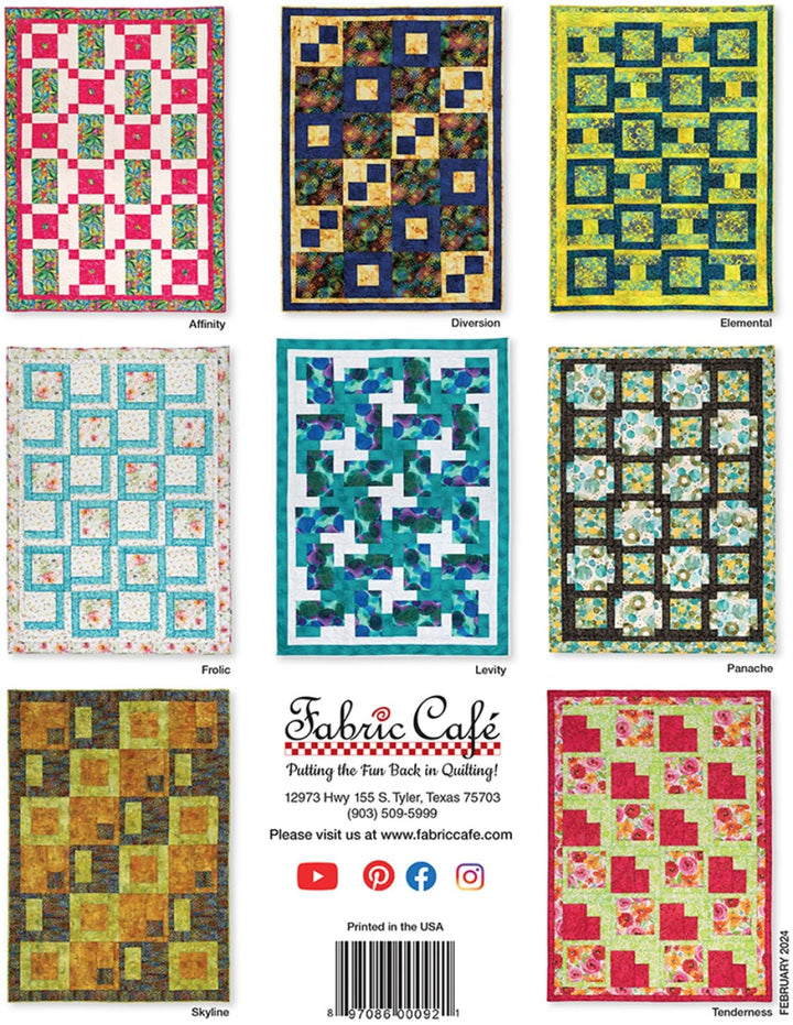 3 Yard Quilts - Make It Easy by Donna Robertson (FC032441) - Maple Leaf Quilting Company Ltd.