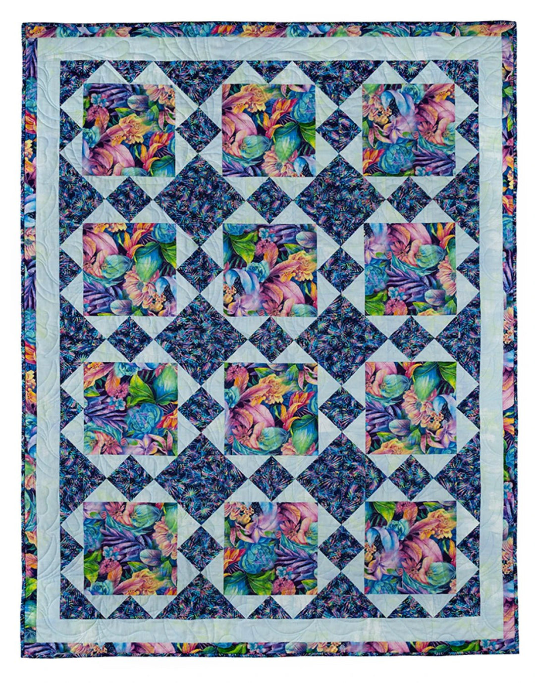 3 Yard Quilts - One Block by Fran Morgan (FC032343) - Maple Leaf Quilting Company Ltd.