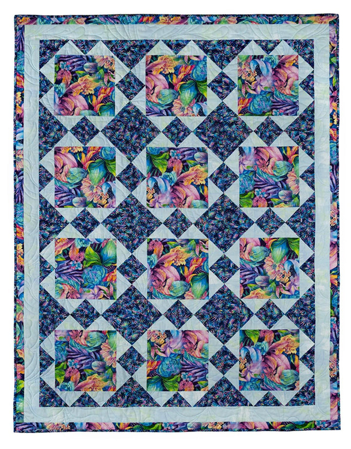 3 Yard Quilts - One Block by Fran Morgan (FC032343) - Maple Leaf Quilting Company Ltd.