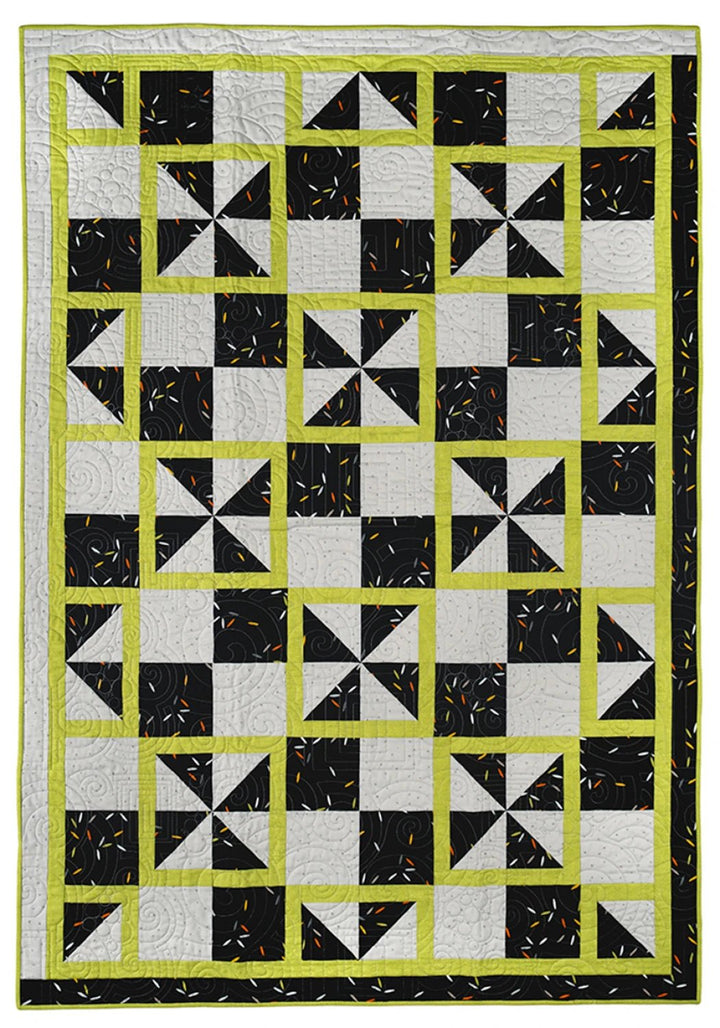 3 Yard Quilts - One Block by Fran Morgan (FC032343) - Maple Leaf Quilting Company Ltd.