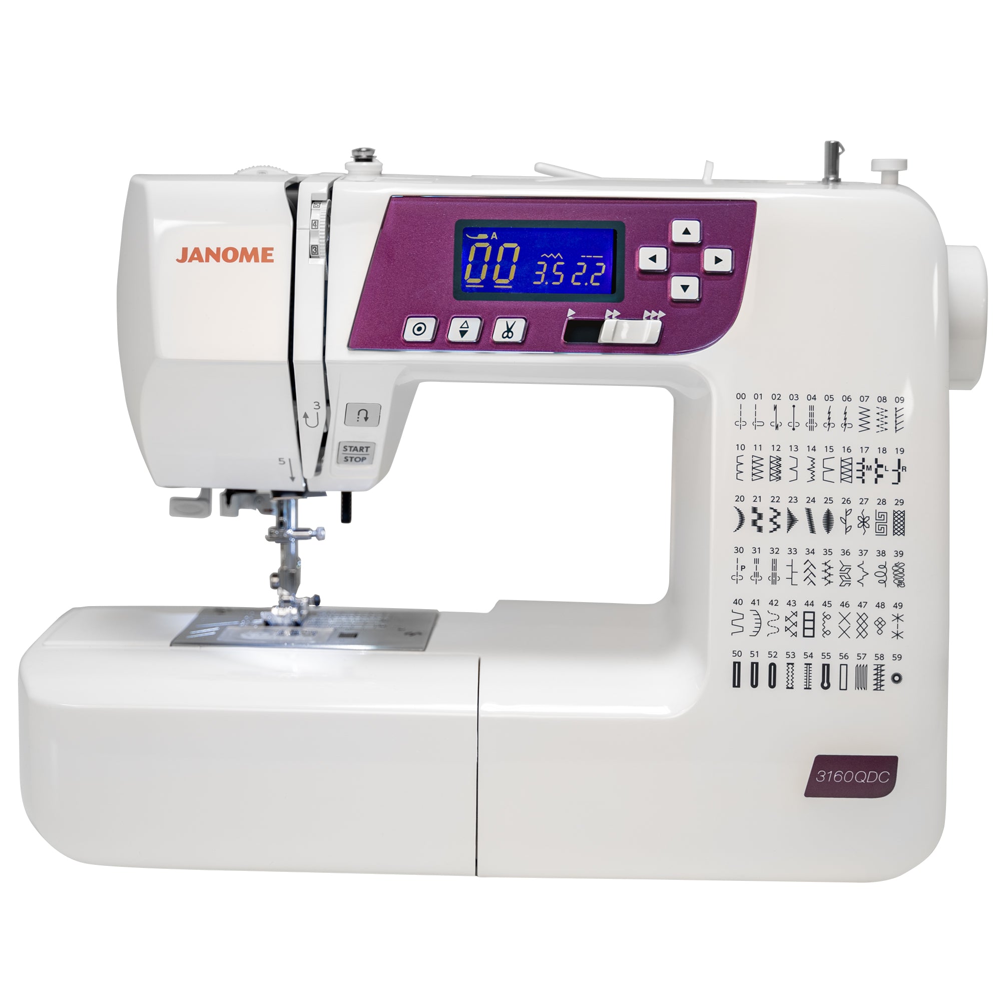 Janome 3160QDC-G Sewing and Quilting Machine