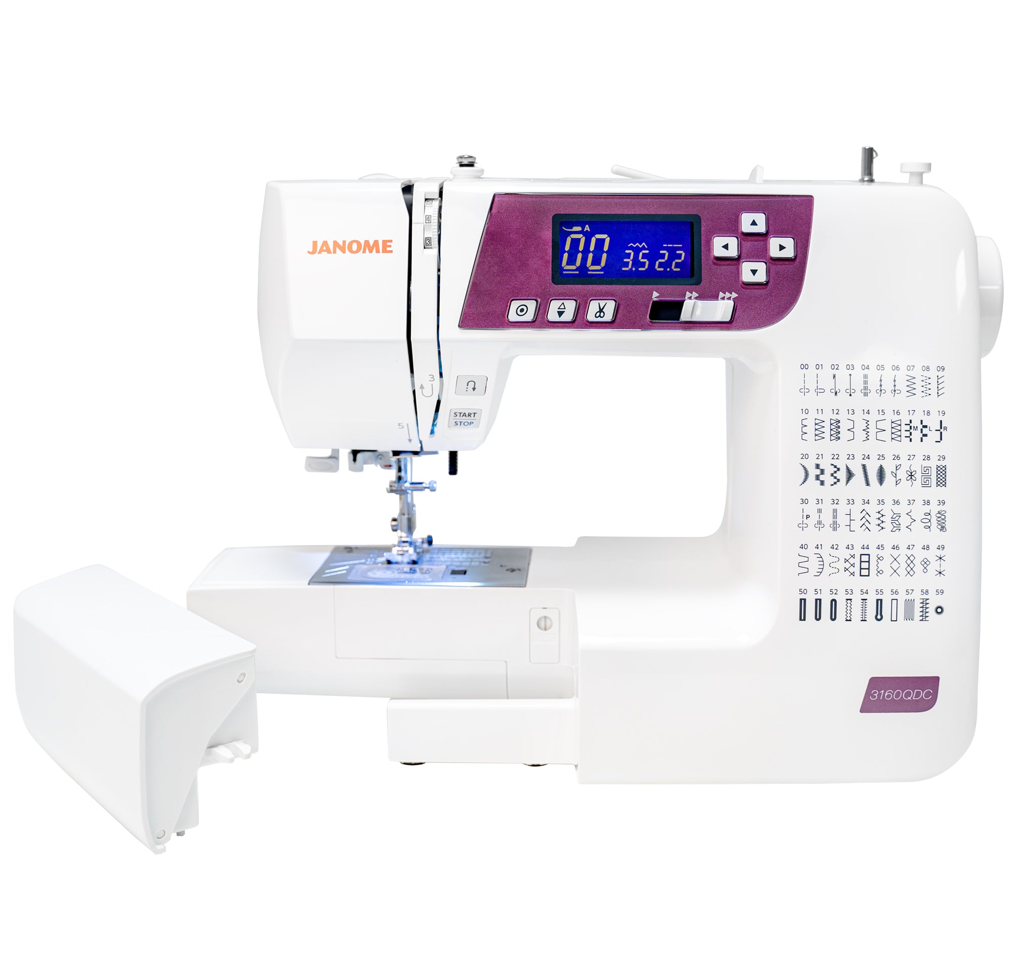 Janome 3160QDC-G Sewing and Quilting Machine