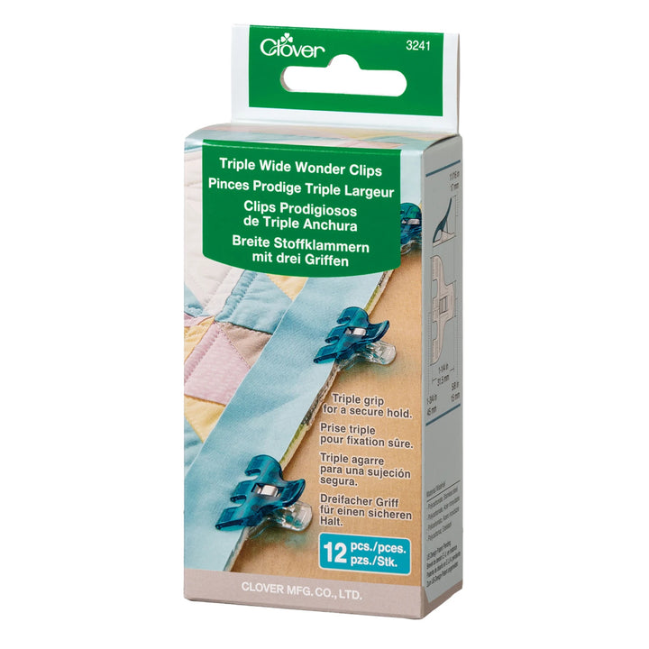 Wonder Clips - Triple Wide 12pc (3241CV)
