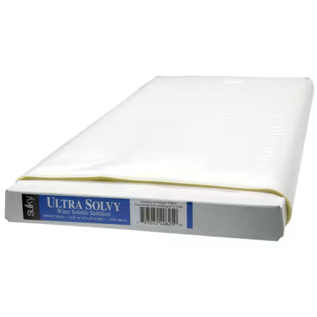 Ultra Solvy Extremely Firm &amp; Stable Water Soluble Stabilizer 20"-  SOLD BY THE METRE