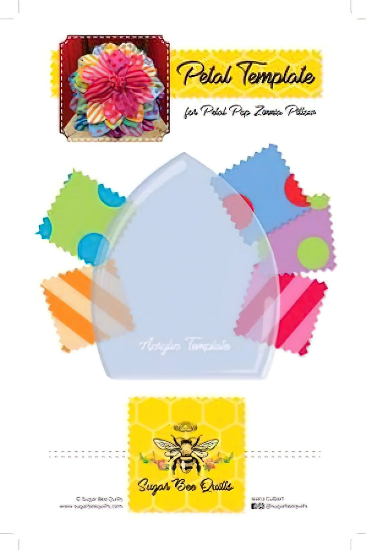 Petal Pop Acrylic Template by Sugar Bee Quilts