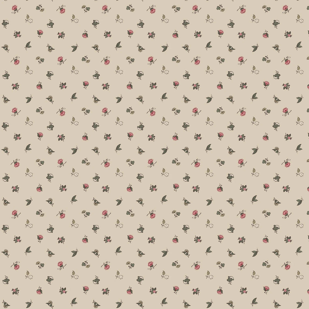 44" Freedom Rings - Multi Petite Floral Cotton (R651377D - MULTI) - Sold in UNITS of 1/4 metre - Maple Leaf Quilting Company Ltd.