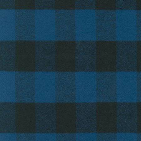 44" Wide Blue Mammoth Flannel (SRKF148764) - Maple Leaf Quilting Company Ltd.