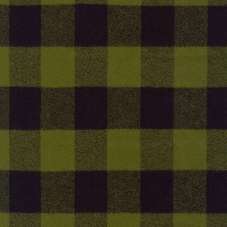 44" Wide Olive Mammoth Flannel (SRKF1896549) - Maple Leaf Quilting Company Ltd.
