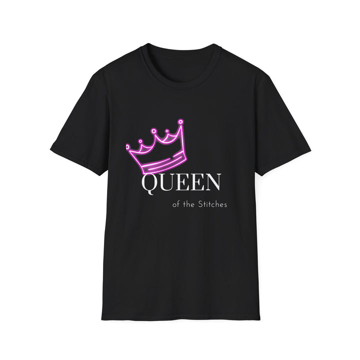 Maple Leaf Clothing - Women's Softstyle T-Shirt - Queen of Stitches (Shipping Exception Applies)