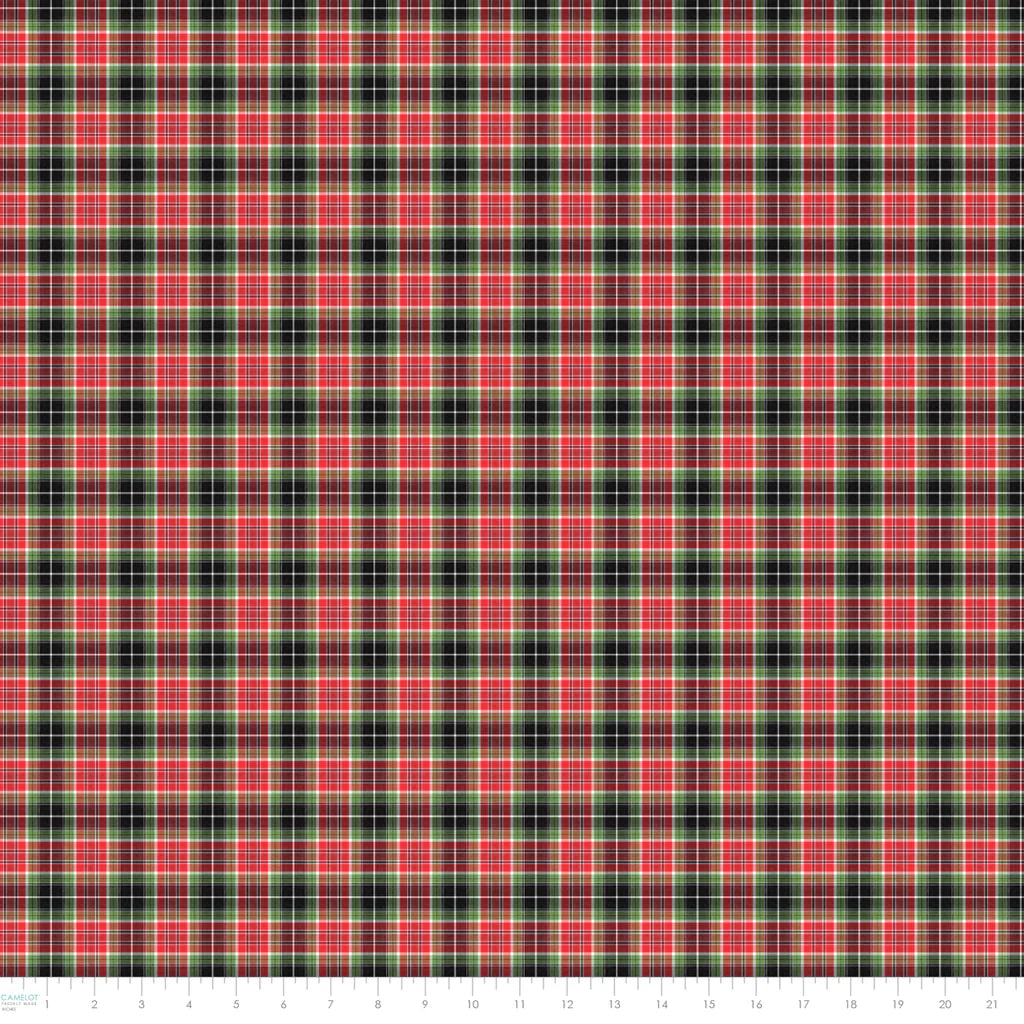 Multi Colour - Red Plaid 44" Wide Cotton (49230107-04) 🇨🇦