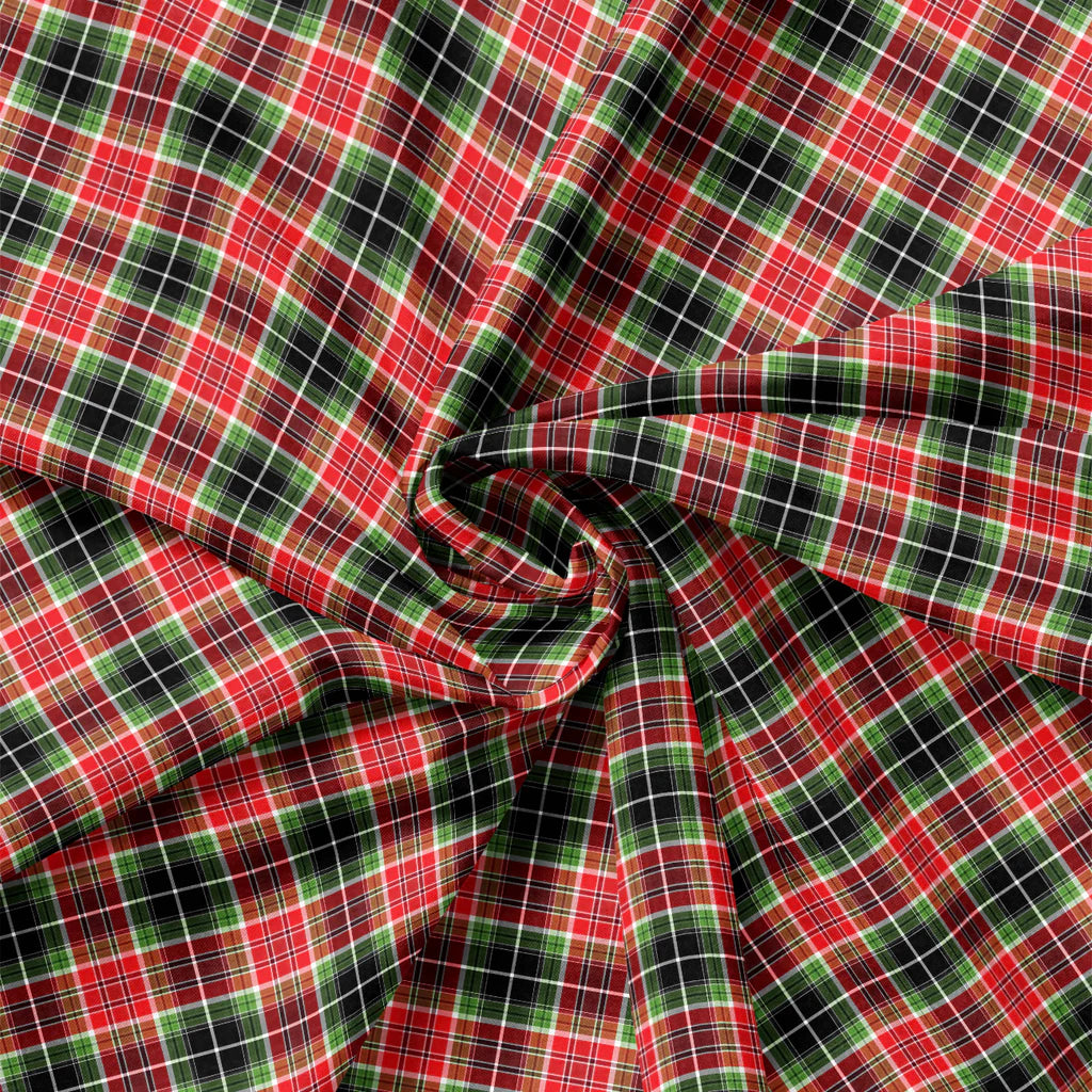 Multi Colour - Red Plaid 44" Wide Cotton (49230107-04) 🇨🇦