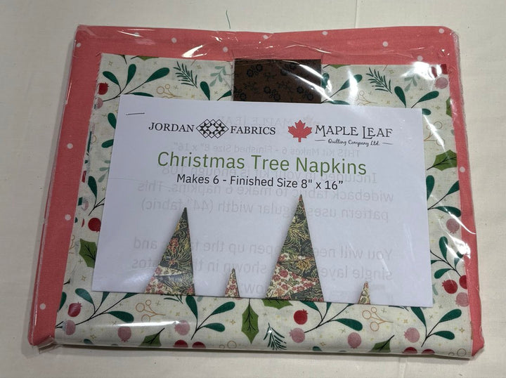 Christmas Tree Napkin - Kit (6pc set)