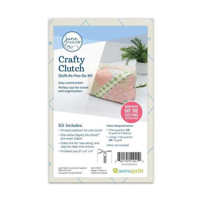 Crafty Clutch Quilt-As-You-Go Kit