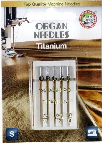 Organ Needles - Titanium Assorted