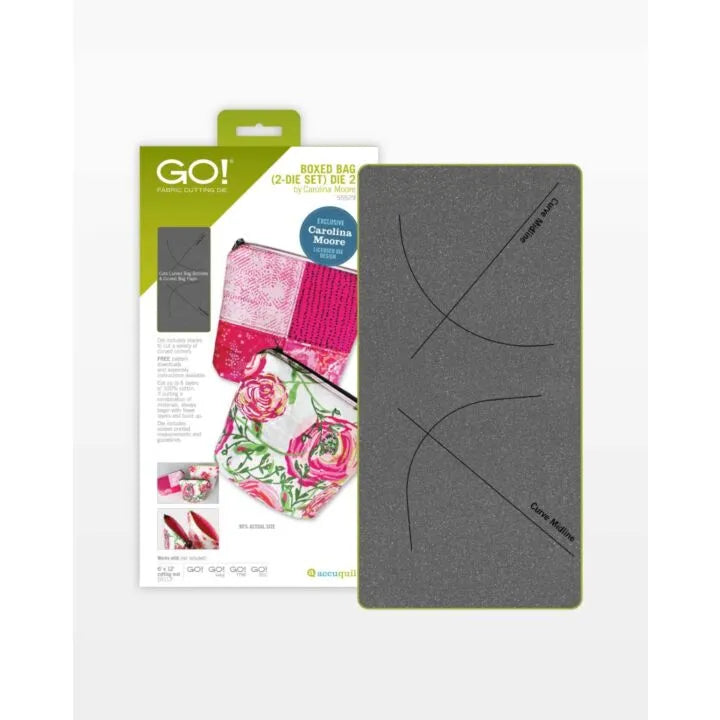 PRE-ORDER GO! Boxed Bag 2-Die Set by Carolina Moore (55529)