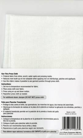 Vue-Thru Press Cloth (598)