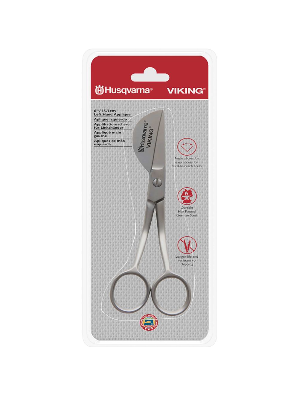 6"/15.2CM Left HAND APPLIQUE - Maple Leaf Quilting Company Ltd.