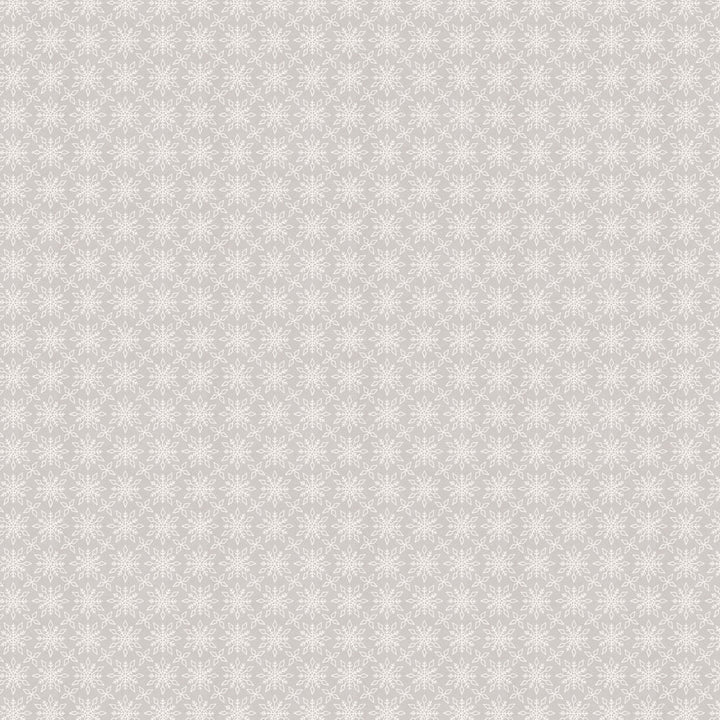 Light Grey - Detailed Snowflakes 44" Wide Cotton (66250405-01) 🇨🇦