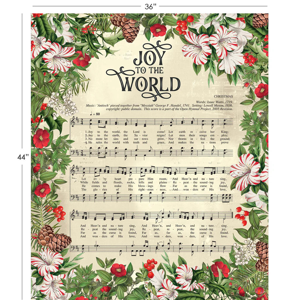 Joy to the World Panel - 36" x 44" (66250505P-01) 🇨🇦