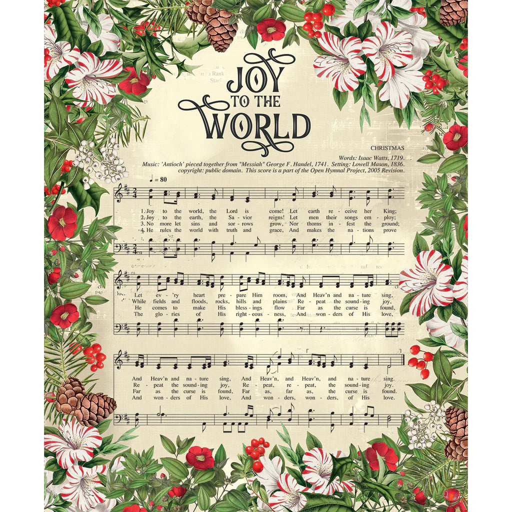 Joy to the World Panel - 36" x 44" (66250505P-01) 🇨🇦