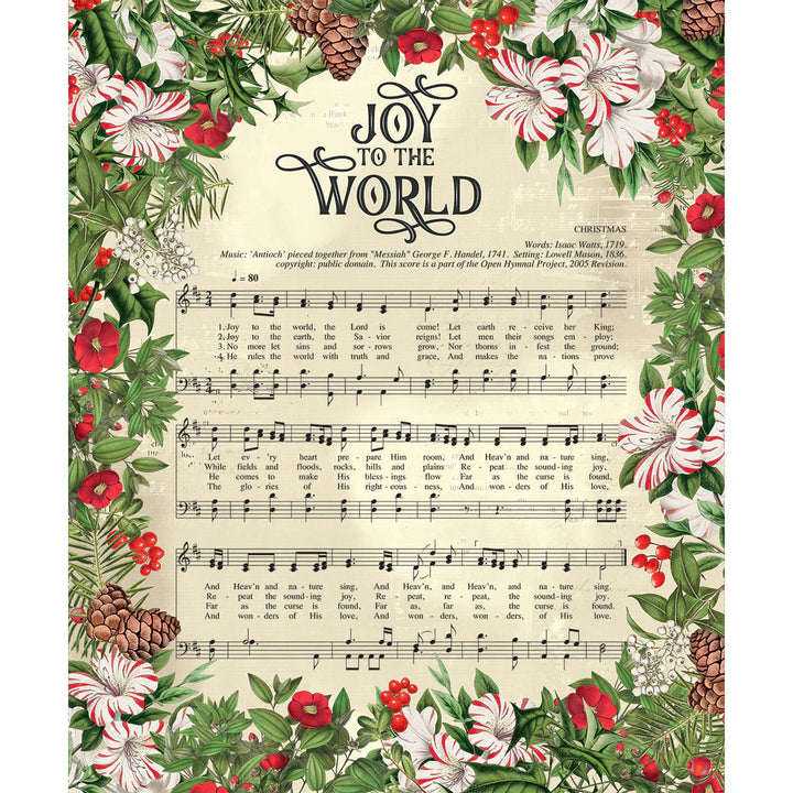 Joy to the World Panel - 36" x 44" (66250505P-01) 🇨🇦